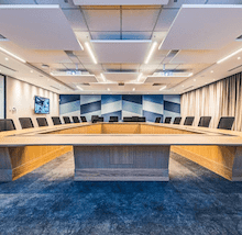 Acoustic Control In Executive Boardroom.
